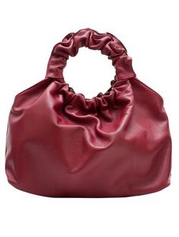 Real leather handbag Glamorous by GLAM - Wine -