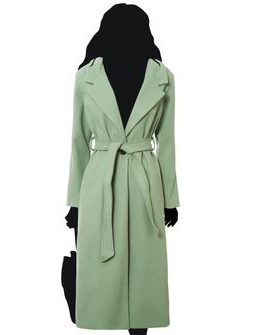 Cappotto donna CIUSA SEMPLICE - Verde -