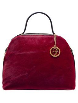 Bolso de cuero de mano para mujer Glamorous by GLAM - Rojo -