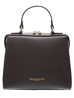 Borsa a mano da donna in pelle Glamorous by GLAM - Marrone -