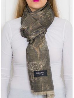 Women's scarf Due Linee - Black -
