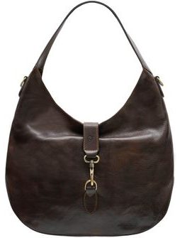 Real leather shoulder bag Glamorous by GLAM - Brown -