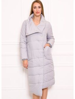 Women's winter jacket Due Linee - Grey -