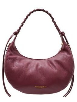 Real leather shoulder bag Glamorous by GLAM - Wine -