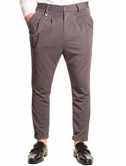 Pantaloni uomo - Grigio -