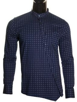 Pánská košile modrá -