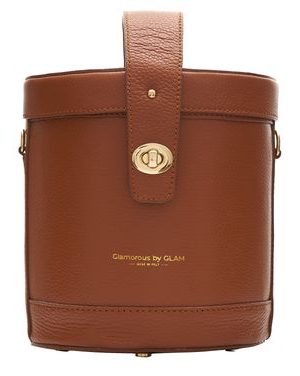 Borsa a mano da donna in pelle Glamorous by GLAM - Marrone -