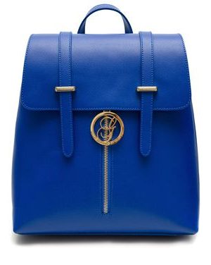 Skórzany plecak damski Glamorous by GLAM - niebieski -