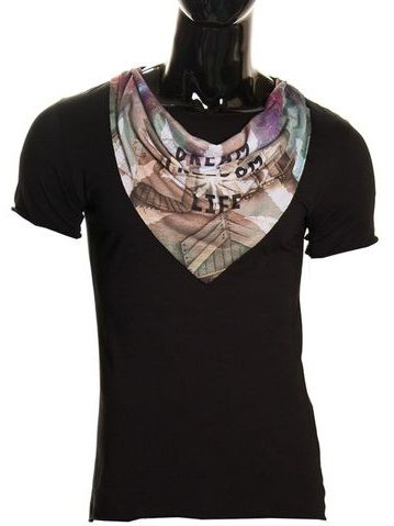 Camiseta para hombre Glamorous by Glam - Negro -