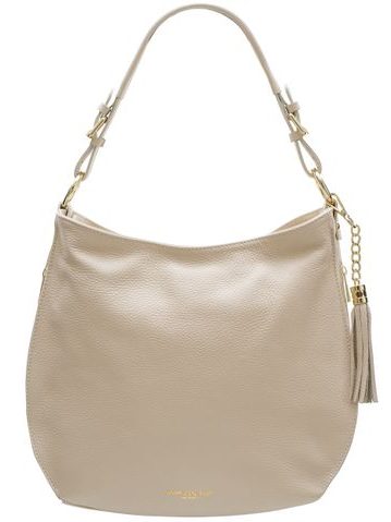 Bolso de hombro de cuero para mujer Glamorous by GLAM - Beige -
