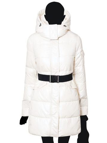 Női téli kabát Due Linee - Fehér -