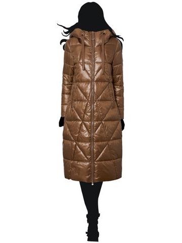 Winter jacket Due Linee - Brown -