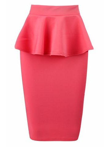 Damska spódnica - różowy -