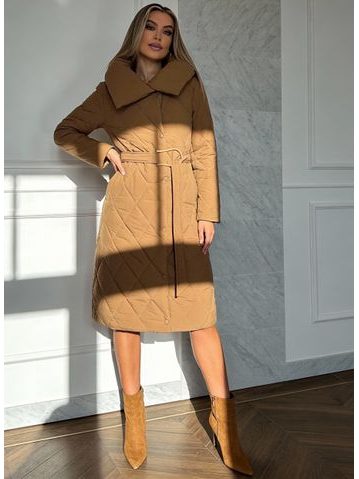 Winter jacket Due Linee - Brown -