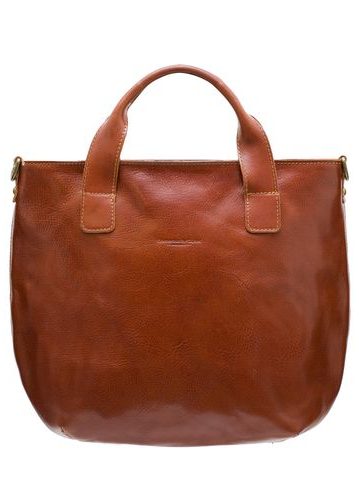 Bolso de cuero de mano para mujer Glamorous by GLAM Santa Croce - Marrón -