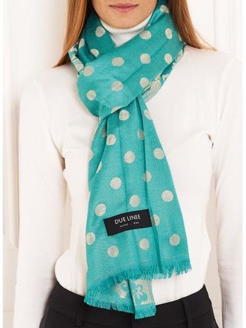 Scarf Due Linee - Green -