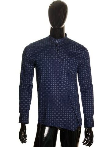 Camicia uomo - Blu -