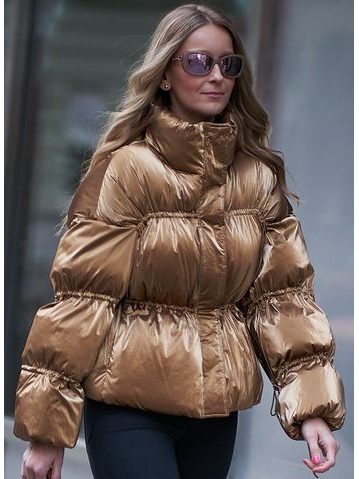 Giacca invernale donna Due Linee - Oro -