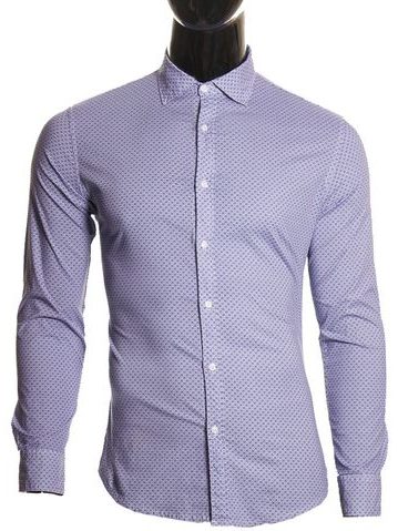 Camisa de hombre - Azul -