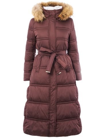 Dámská kožená kabelka přes velká rameno se srstí a zdobením - béžová -