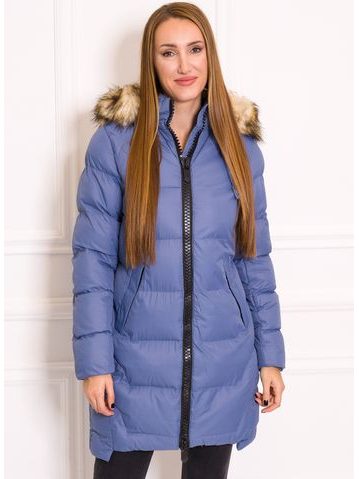 Women's winter jacket Due Linee - Blue -