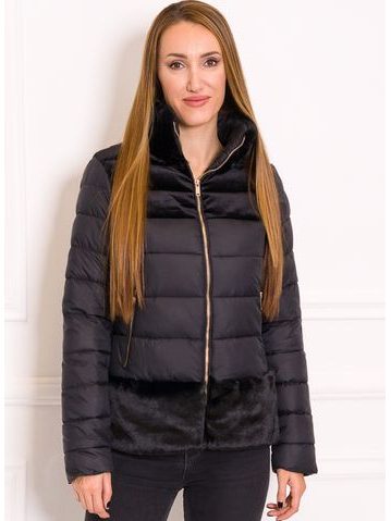 Chaqueta de invierno para mujer Due Linee - Negro -