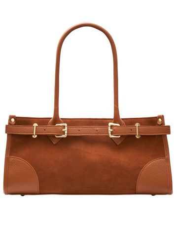 Glamorous by GLAM Geantă de umăr din piele pentru femei - Maro -