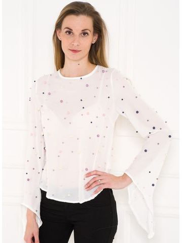 Top donna Due Linee - Bianco -