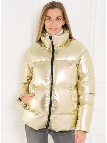 Women's winter jacket Tommy Hilfiger - Gold -