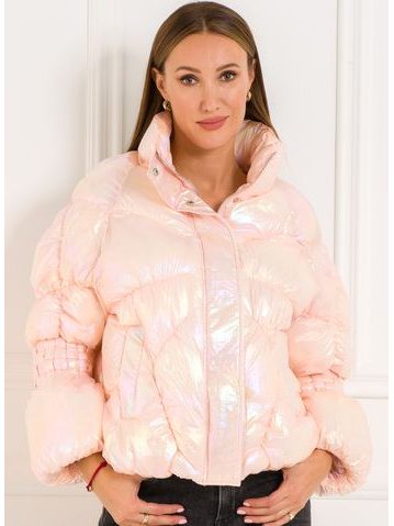 Winter jacket Due Linee - Pink -