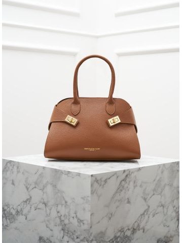 Real leather handbag Glamorous by GLAM - Black -