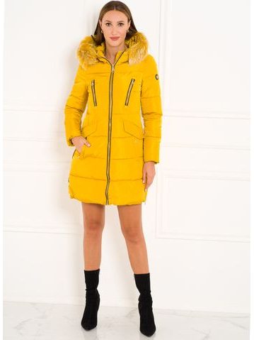 Winter jacket Due Linee - Yellow -