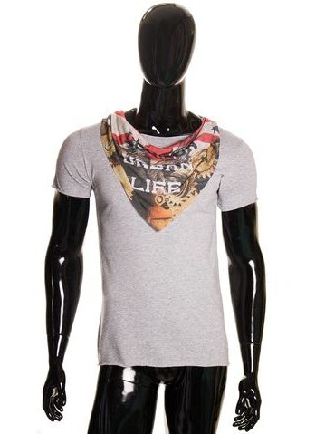 Men’s t-shirt Glamorous by Glam - White -