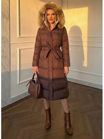 Due Linee Geacă de iarnă de damă - Neagră -