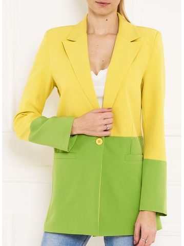 Blazer donna Glamorous by Glam - Giallo -