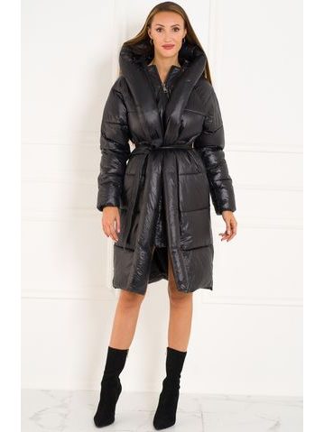 Chaqueta de invierno para mujer Due Linee - Negro -