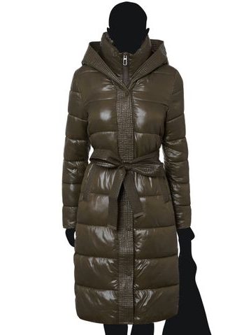 Chaqueta de invierno para mujer Due Linee - Verde -