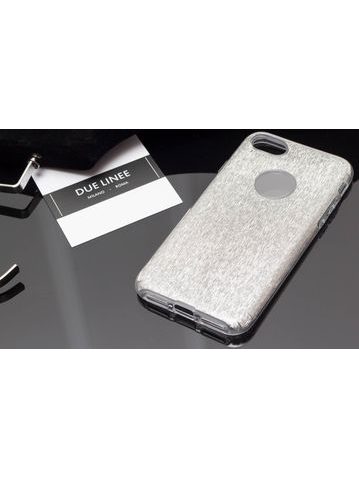 Pokrowiec dla iPhone 7/8 Due Linee - Srebrny