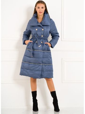 Chaqueta de invierno para mujer Due Linee - Azul -