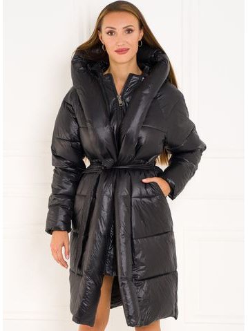 Chaqueta de invierno para mujer Due Linee - Negro -