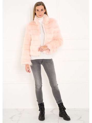 Winter jacket Due Linee - Pink -