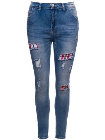 Jeans donna Glamorous by Glam - Blu -