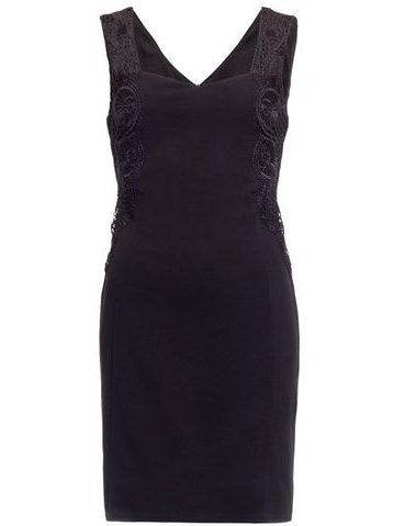 Italian dress Due Linee - Black -