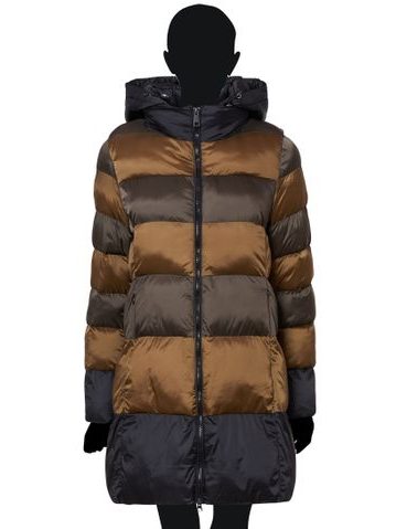 Winter jacket Due Linee - Brown -