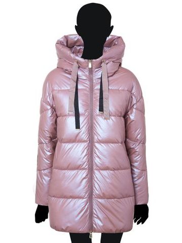 Winter jacket Due Linee - Pink -