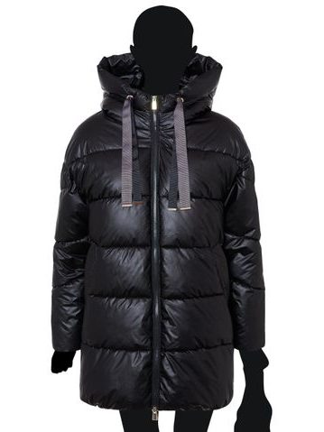 Winter jacket Due Linee - Black -