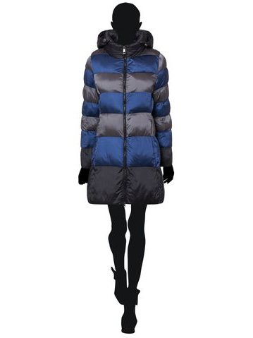 Winter jacket Due Linee - Blue -