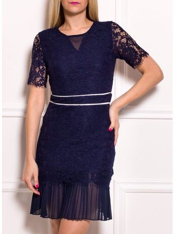 Vestido de mujer para todos los días Glamorous by Glam - Azul oscuro -