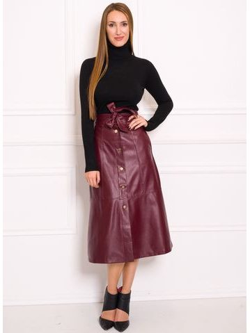 Skirt Due Linee - Red -