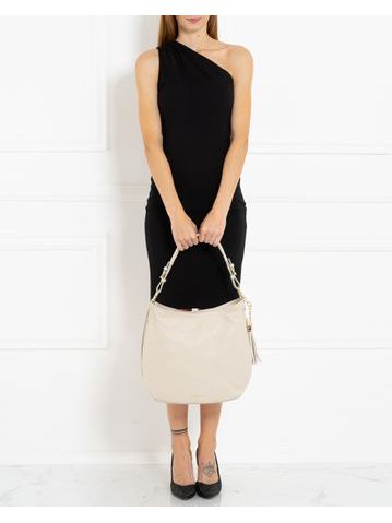 Bolso de hombro de cuero para mujer Glamorous by GLAM - Amarillo -